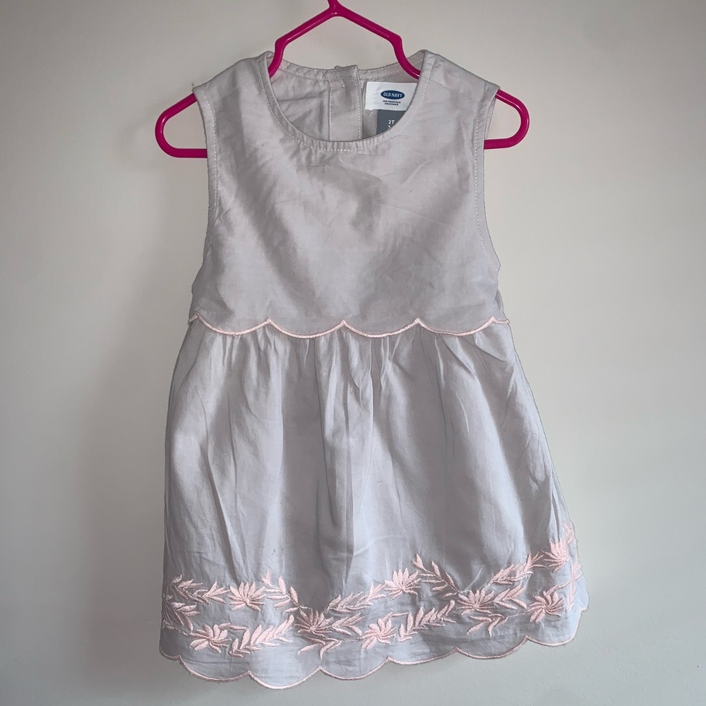 Sleeveless Toddler Girl dress 2T